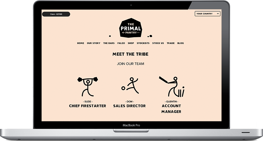 Primal Pantry - Bespoke Ecommerce WordPress Build